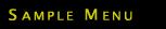 ASN Sample Menu